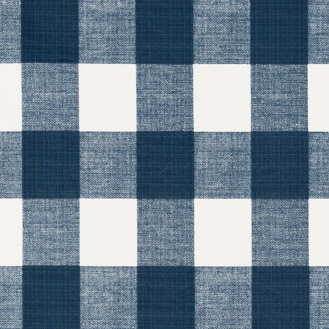 Indigo - Blue Check & Houndstooth,Plaid Upholstery Fabric 54 Inches"